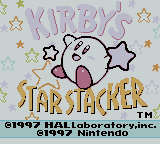 Kirby no Kirakira Kids screenshot 3 for GameBoy